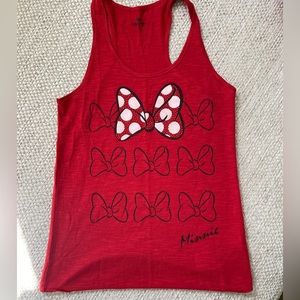 Disney Minnie Mouse red tank top